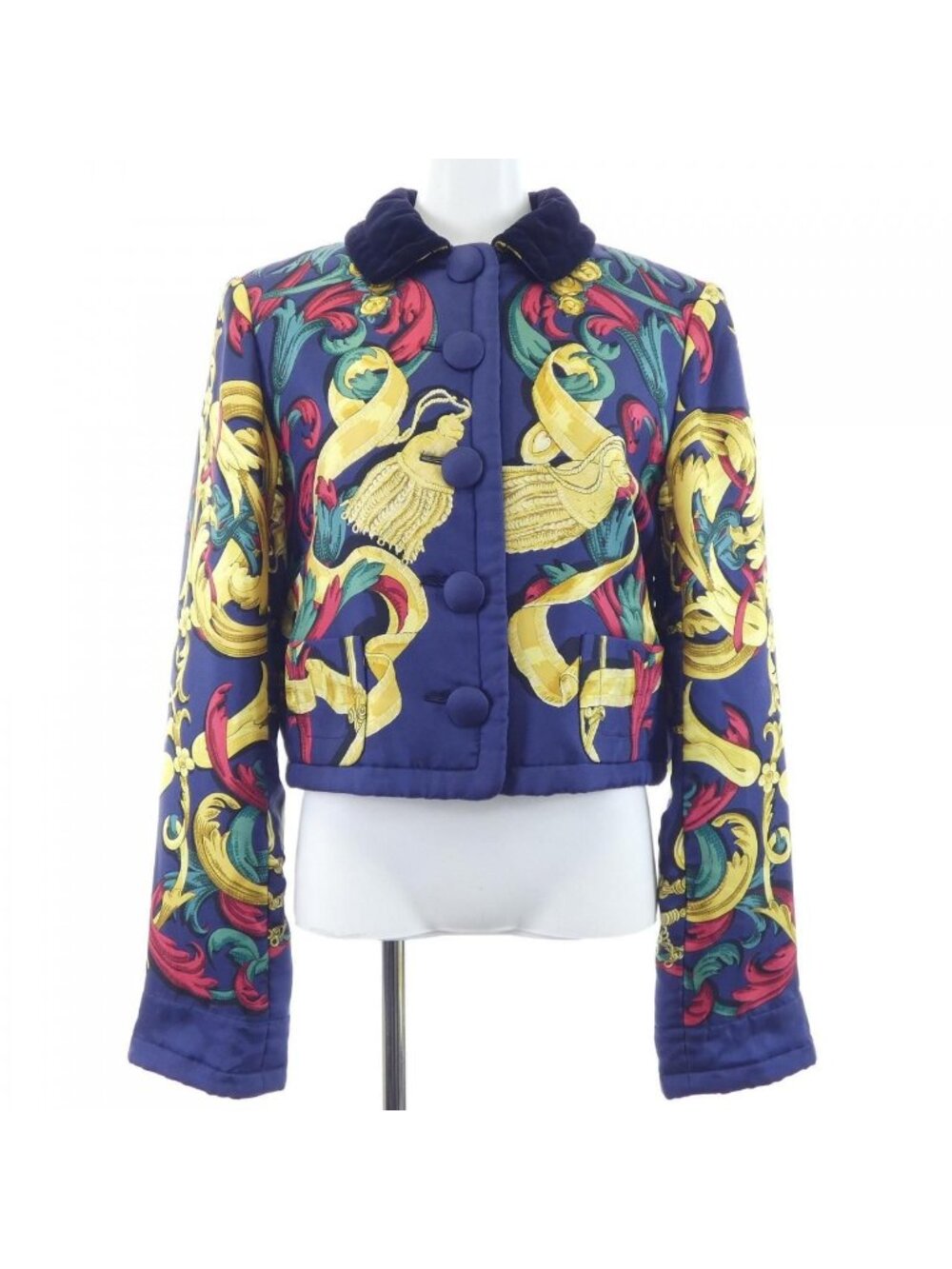 Hermes Vintage Les Mors a la Conetable Twillaine Jacket